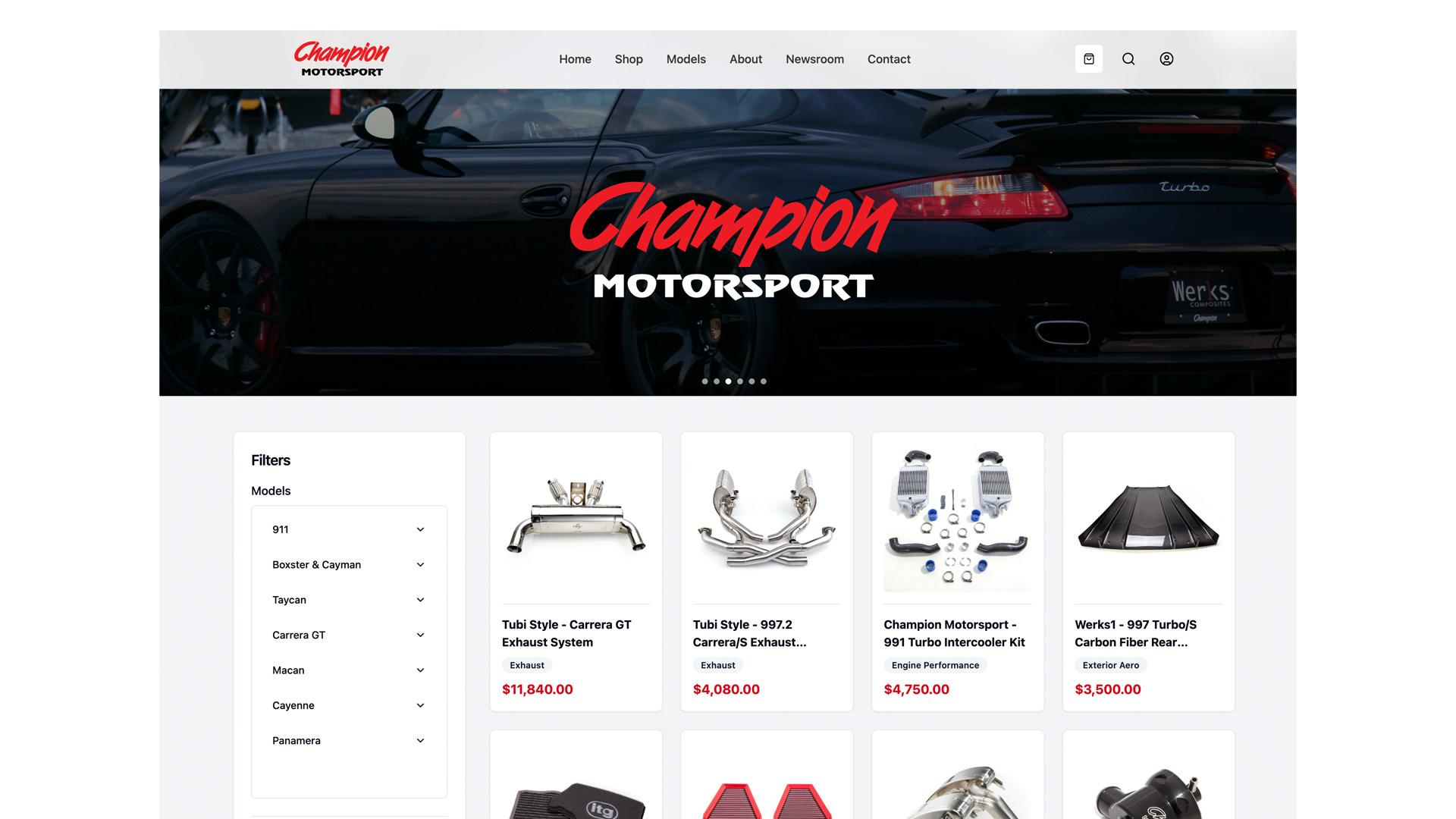 Champion Motorsport screen 3